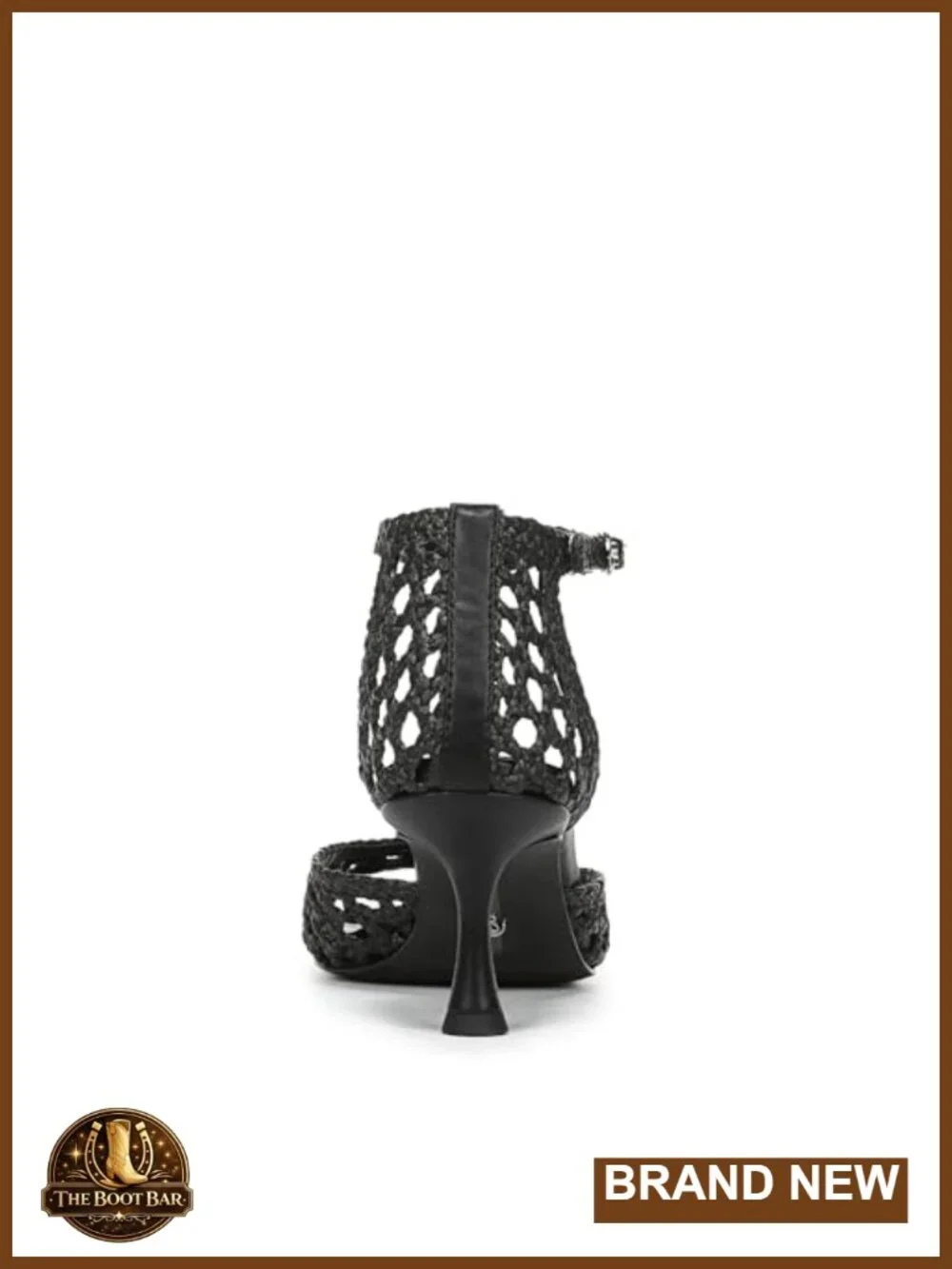 Women's Kitten Heel Sandals Open Toe Raffia